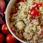 Couscous salade met geroosterde paprika